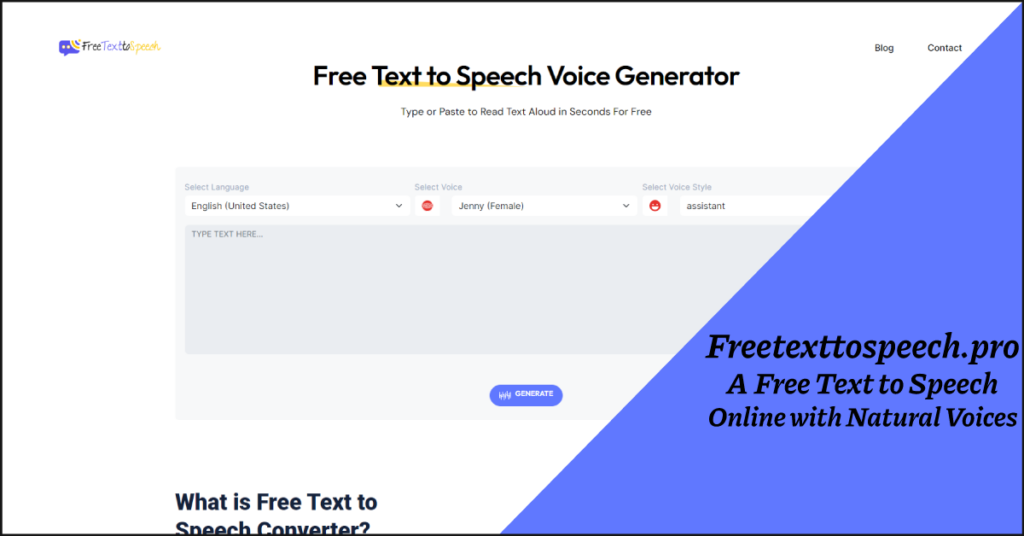 Freetexttospeech.pro